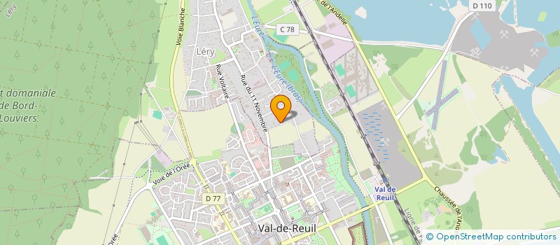 localisation de l'entreprise HOLDING GAMMEBOIS  LERY