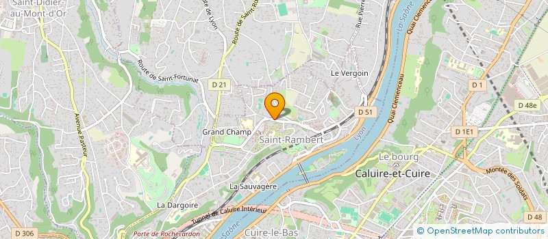 localisation de l'entreprise HOLDING GARAGE SAINT RAMBERT  LYON