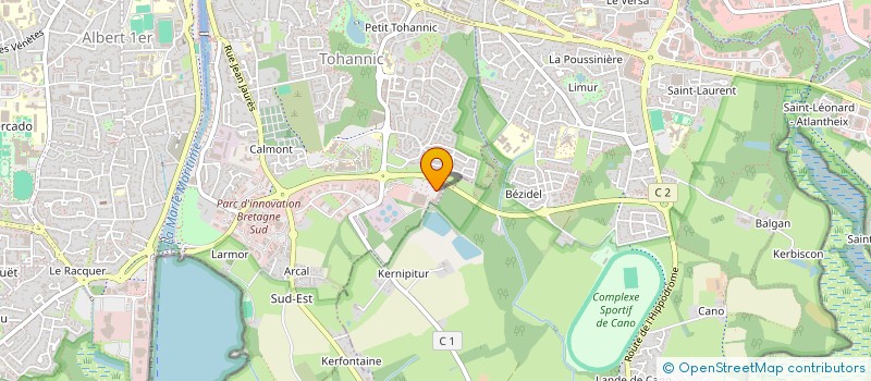 localisation de l'entreprise HOLDING GAREL à VANNES