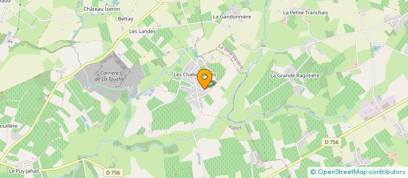 localisation de l'entreprise HOLDING GARNIER  VALLET