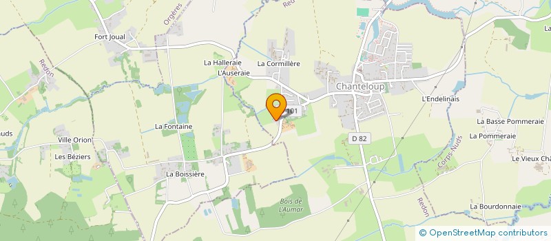 localisation de l'entreprise HOLDING GATEL  CHANTELOUP