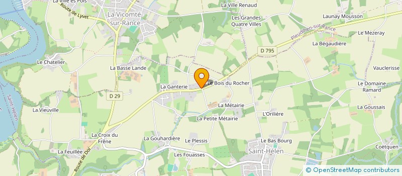 localisation de l'entreprise HOLDING GAUDIN  SAINT-HELEN