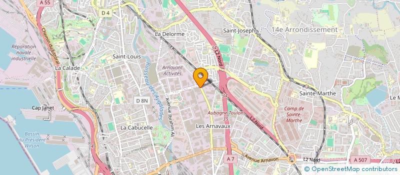 localisation de l'entreprise HOLDING GAUTIER à MARSEILLE