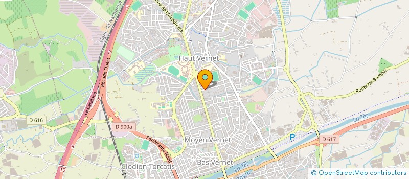 localisation de l'entreprise HOLDING GAYRAUD  PERPIGNAN