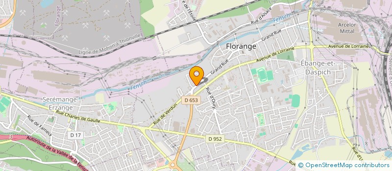 localisation de l'entreprise HOLDING GB INVEST à THIERVILLE-SUR-MEUSE