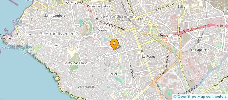 localisation de l'entreprise HOLDING GB NOT à MARSEILLE