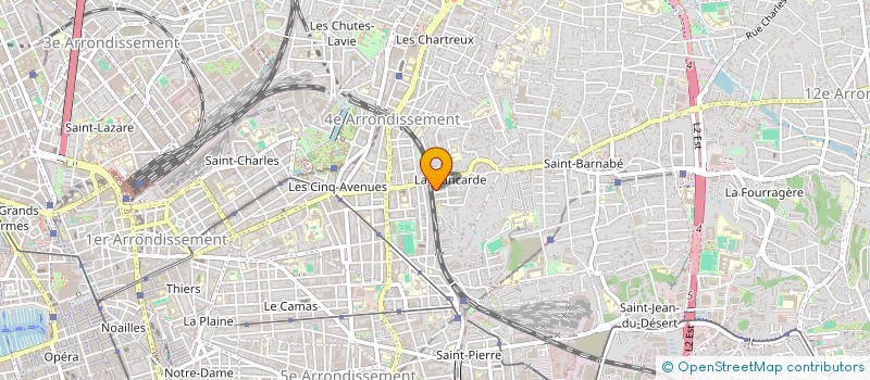 localisation de l'entreprise HOLDING GD MASSILIA à MARSEILLE