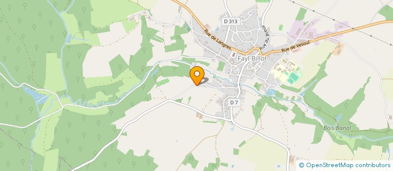 localisation de l'entreprise HOLDING GDT à FAYL-BILLOT