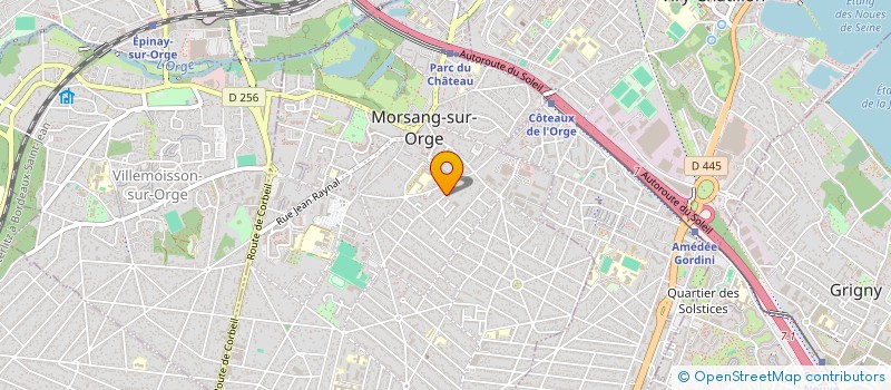localisation de l'entreprise HOLDING GEDA à MORSANG-SUR-ORGE