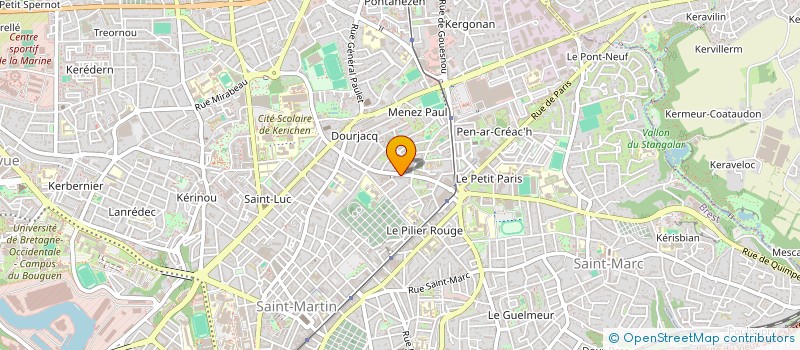 localisation de l'entreprise HOLDING GEIGER à BREST