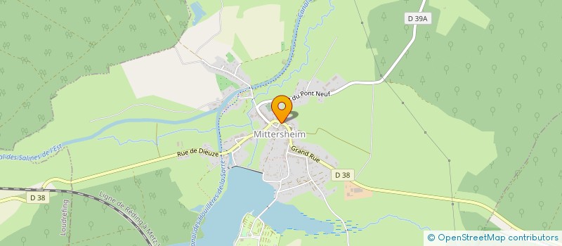 localisation de l'entreprise HOLDING GERARD FLORIAN  GOSSELMING