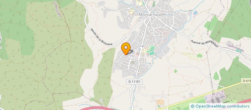 localisation de l'entreprise HOLDING GESTEVA  MONTARNAUD