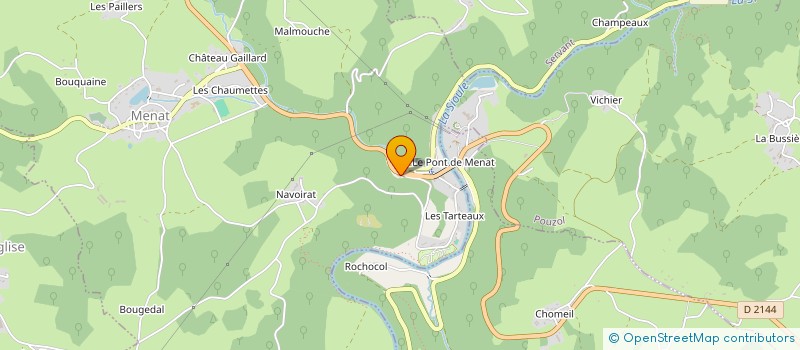 localisation de l'entreprise HOLDING GESTION XLM  MENAT