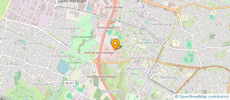 localisation de l'entreprise HOLDING GETIN à SAINT-HERBLAIN