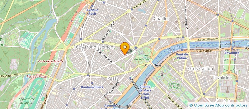 localisation de l'entreprise HOLDING GHP à PUTEAUX