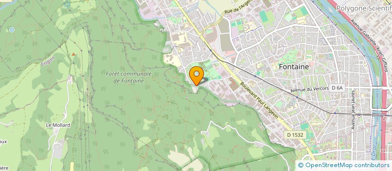 localisation de l'entreprise HOLDING GI  FONTAINE