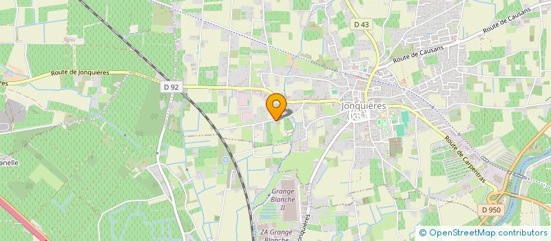 localisation de l'entreprise HOLDING GI  JONQUIERES