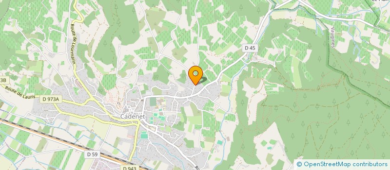 localisation de l'entreprise HOLDING GIGUEL  CADENET