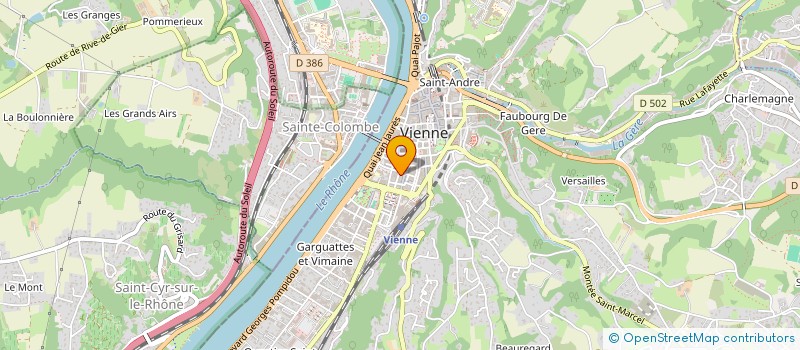 localisation de l'entreprise HOLDING GIMIR  VIENNE