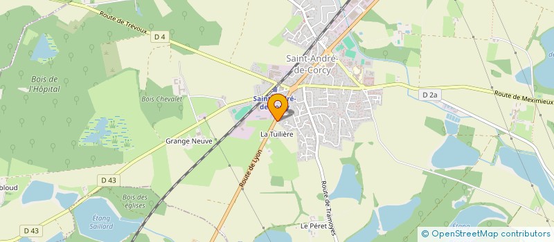 localisation de l'entreprise HOLDING GIRARD ROMAIN  MIONNAY