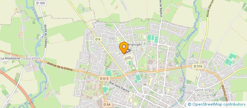 localisation de l'entreprise HOLDING GITOM  BAYEUX