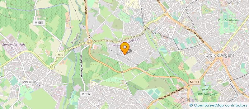 localisation de l'entreprise HOLDING GLEIZE à SAINT-JEAN-DE-VEDAS