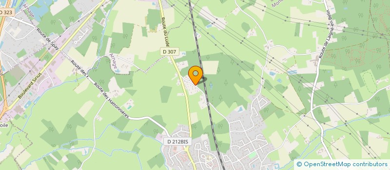 localisation de l'entreprise HOLDING GLINCHE LE VERGER  MONCE-EN-BELIN