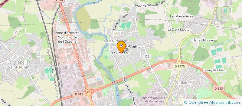 localisation de l'entreprise HOLDING GLS INVEST  SAINT-PAVACE