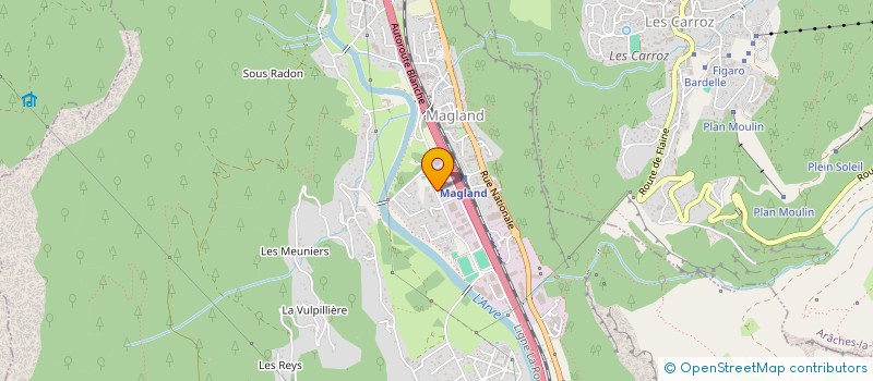 localisation de l'entreprise HOLDING GMB  SCIONZIER