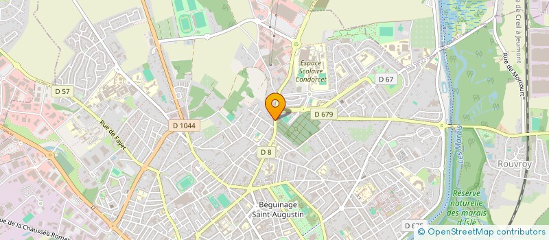 localisation de l'entreprise HOLDING GODET PREZ à SAINT-QUENTIN