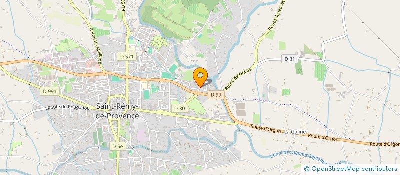 localisation de l'entreprise HOLDING GONFOND  SAINT-REMY-DE-PROVENCE