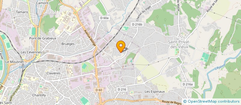 localisation de l'entreprise HOLDING GONTHIER  ALES