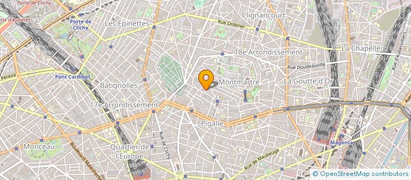 localisation de l'entreprise HOLDING GOUIN IMMOBILIER  PARIS