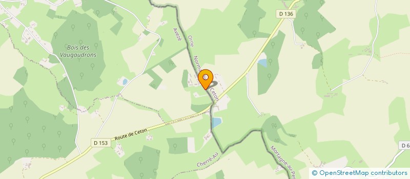 localisation de l'entreprise HOLDING GOUPIL  AVEZE