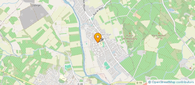 localisation de l'entreprise HOLDING GPEJ  LIGNAN-SUR-ORB