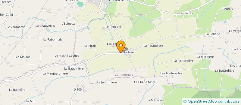 localisation de l'entreprise HOLDING GRAFF INVEST  COMBOURTILLE