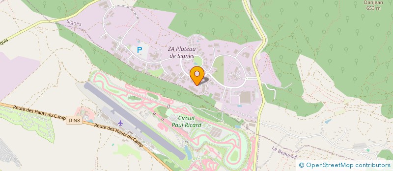 localisation de l'entreprise HOLDING GRAND CHILDREN  SIGNES