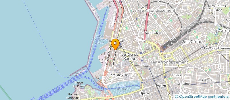 localisation de l'entreprise HOLDING GRAND VALLA à MARSEILLE