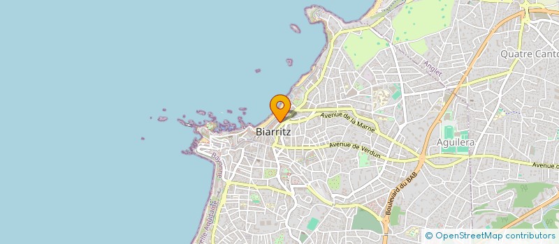 localisation de l'entreprise HOLDING GRATIAN à BIARRITZ