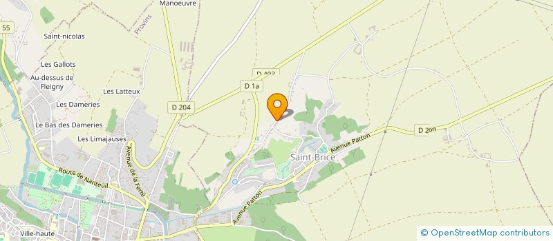 localisation de l'entreprise HOLDING GRBI  SAINT-BRICE