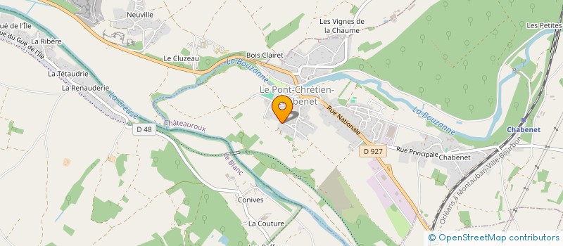 localisation de l'entreprise HOLDING GRESSIERA à LE PONT-CHRETIEN-CHABENET