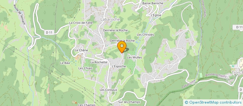 localisation de l'entreprise HOLDING GRIMONT  LABAROCHE