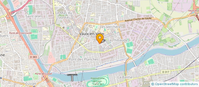 localisation de l'entreprise HOLDING GROUP OPTICAL  VAULX-EN-VELIN