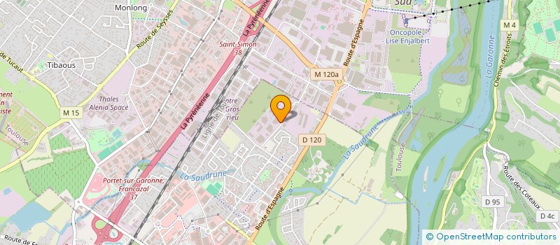 localisation de l'entreprise HOLDING GROUPE A B E C CONSTRUCTIONS  PORTET-SUR-GARONNE