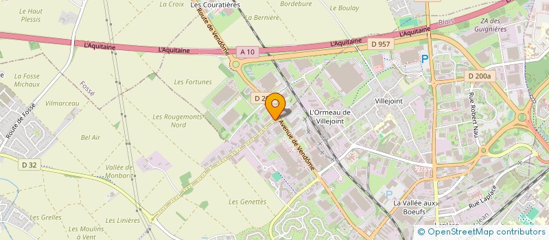 localisation de l'entreprise HOLDING GROUPE BATIBAL  VILLEBAROU