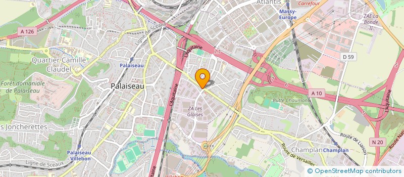 localisation de l'entreprise HOLDING GROUPE CONSTRUCTION à PALAISEAU