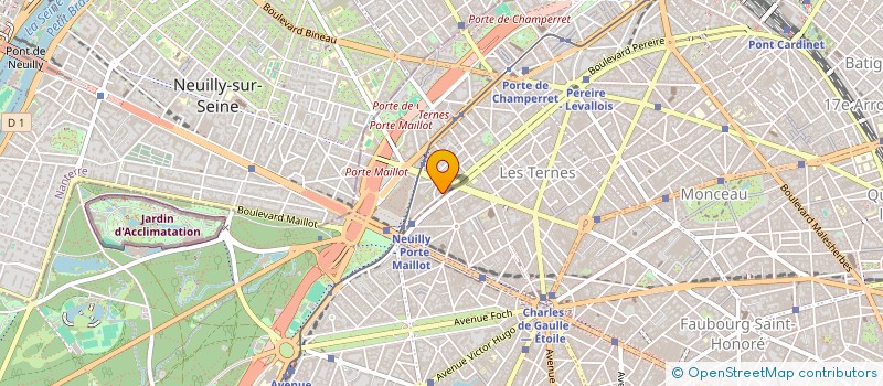 localisation de l'entreprise HOLDING GROUPE GOLF PLUS  PARIS