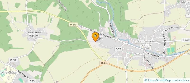 localisation de l'entreprise HOLDING GROUPE HC  DONNEMARIE-DONTILLY