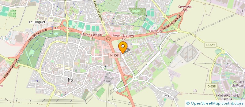 localisation de l'entreprise HOLDING GROUPE INCLUSIO  IFS