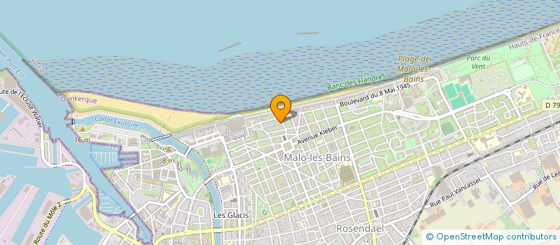 localisation de l'entreprise HOLDING GROUPE JEREMY METSCHIES à DUNKERQUE